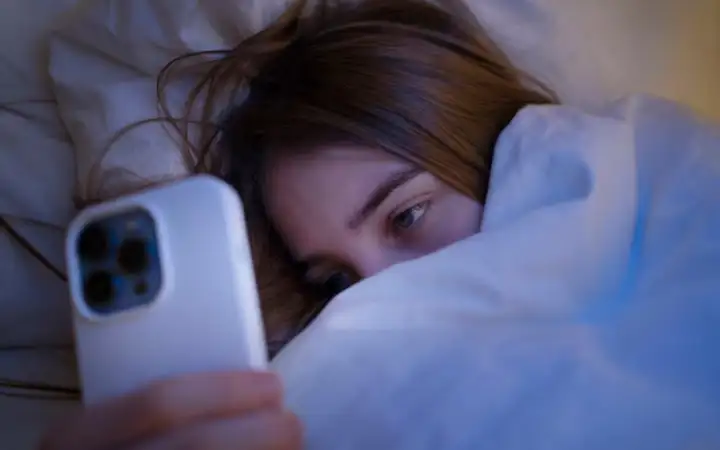 Использование телефона.