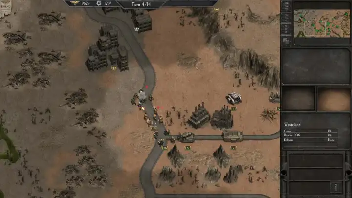 Armageddon обладает довольно интересной механикой расстановки бойцов.