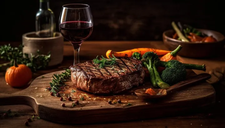 Хотя сочетание красного мяса и вина является классикой кулинарного мира, лучше иной раз отдать предпочтение овощам и молоку.