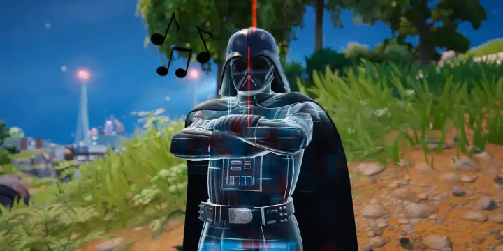 Fortnite позволяет общаться с Вейдером и даже заставлять его петь.