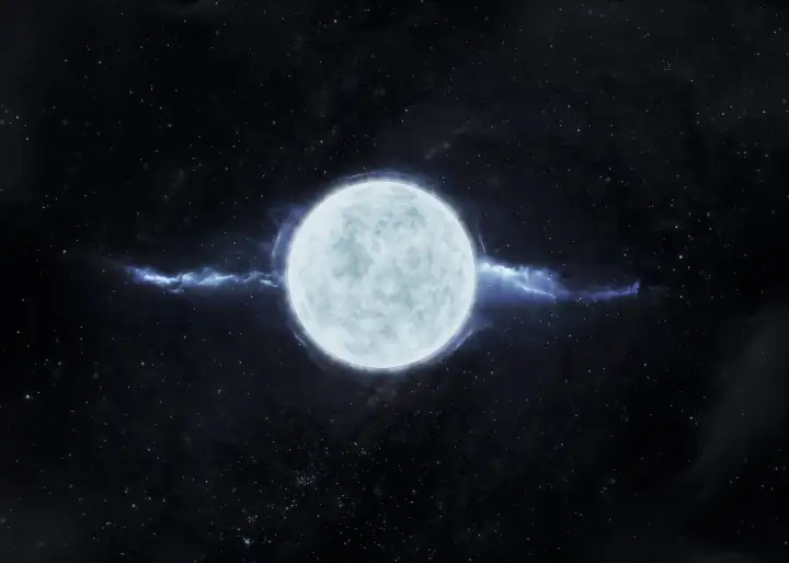 Что ещё удивительнее, одна из двух звёзд оказалась белым карликом.