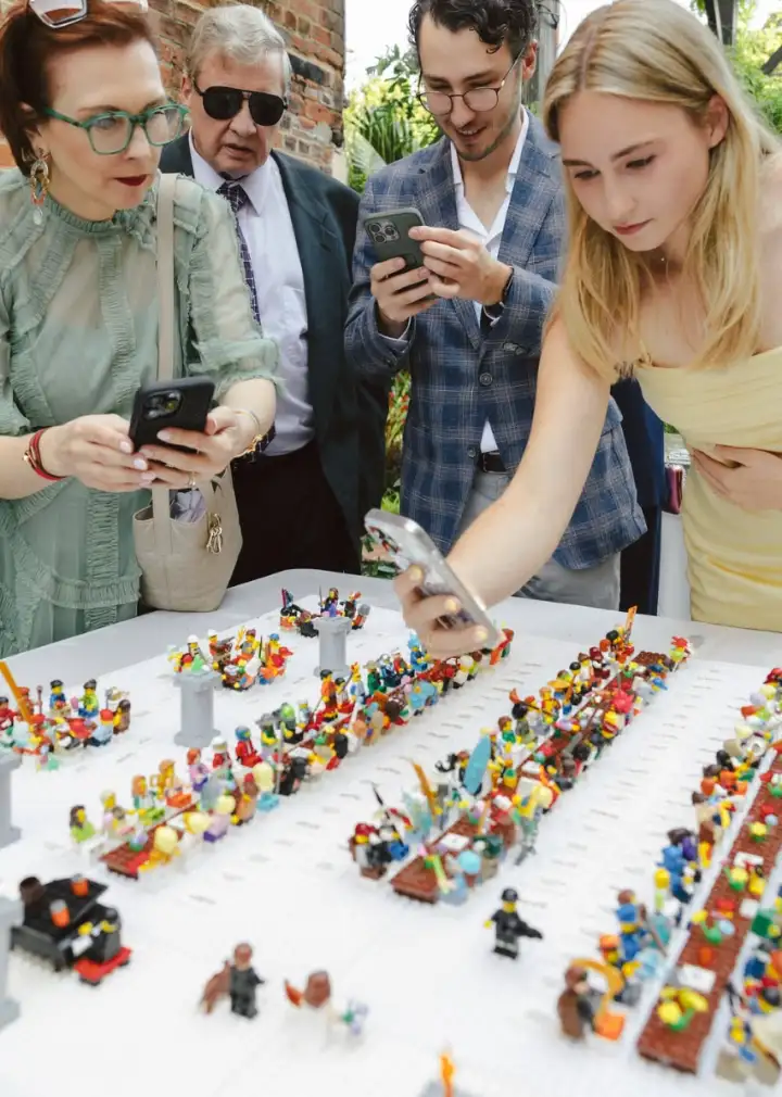 Гости были поражены таким оригинальным решением.