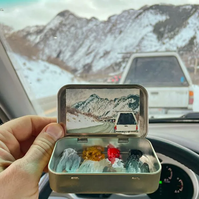 Дорога в горах.