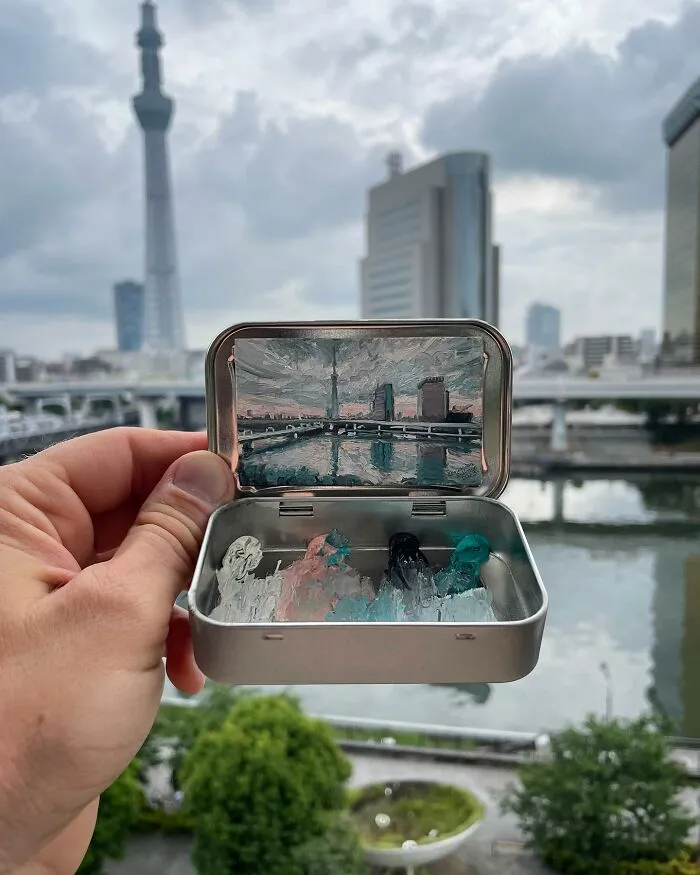 Вид на город.