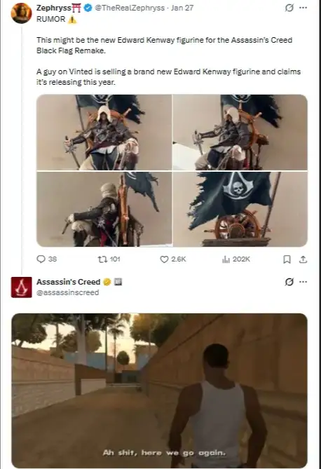 Насмешливая реакция разработчиков.