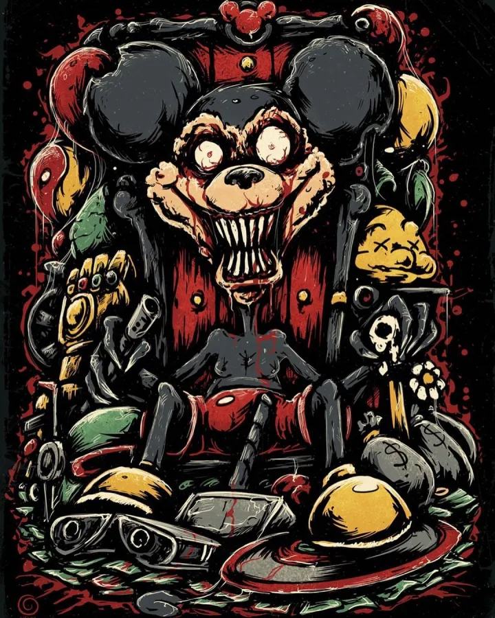 Микки Маус.