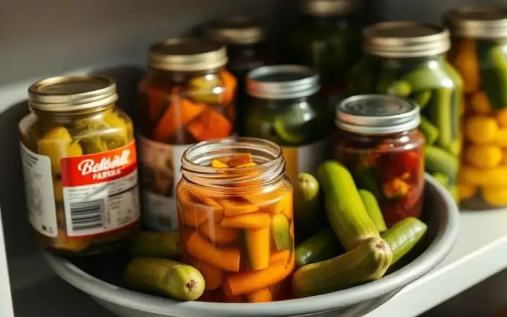 Консервы и маринованные продукты.