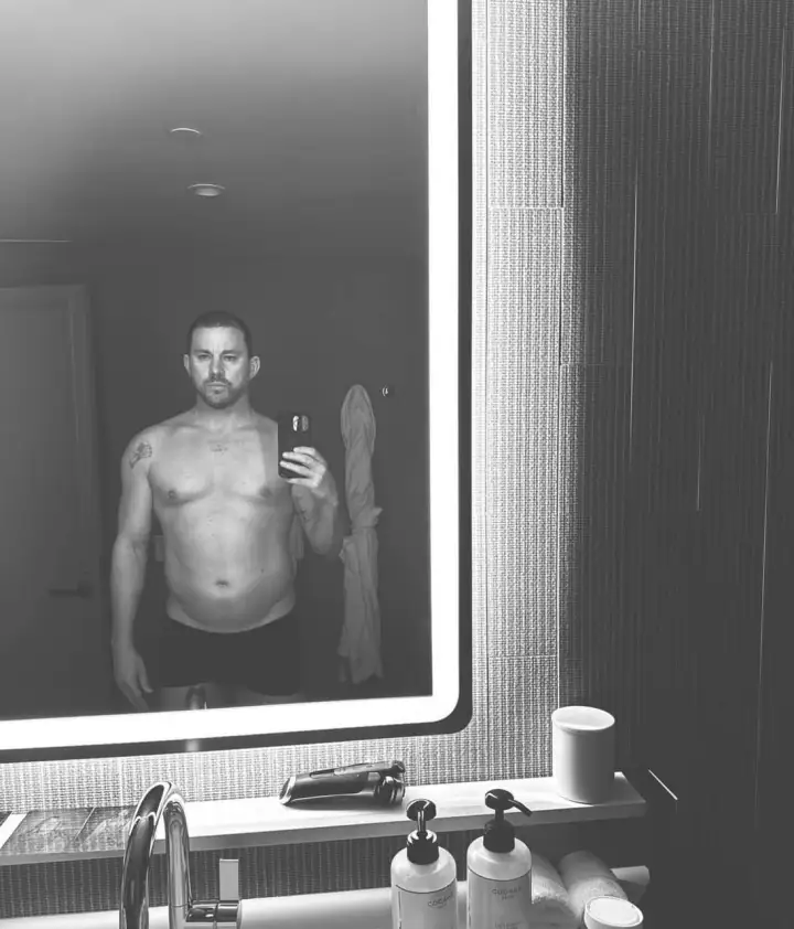 Ченнинг Татум в своем максимальном весе.