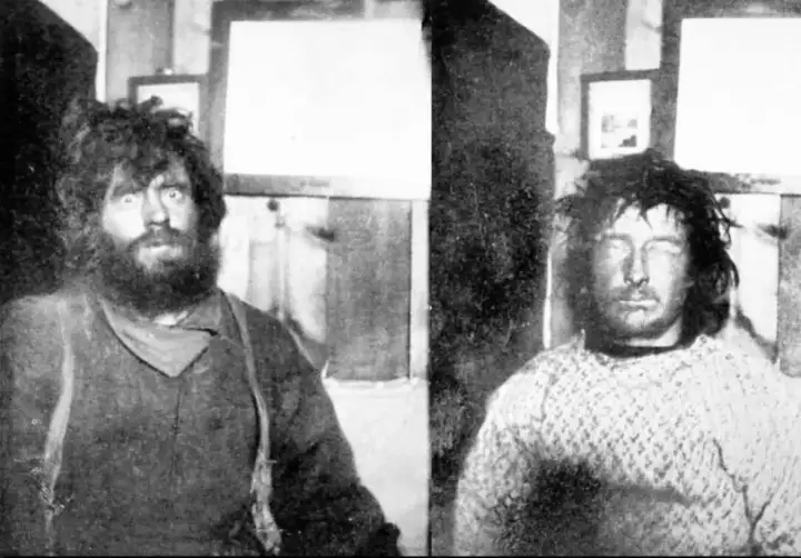 Капитан Миккельсен и инженер Иверсен.