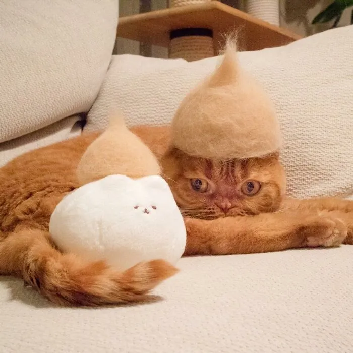 Еще одна шляпка, похожая на кондитерское изделие.