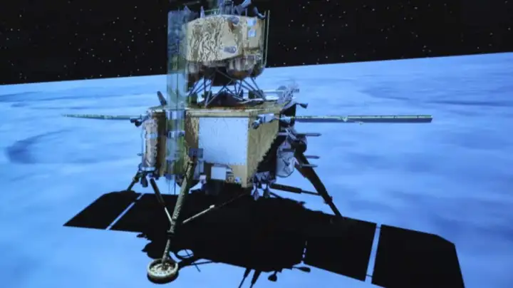 Китайский лунный аппарат.