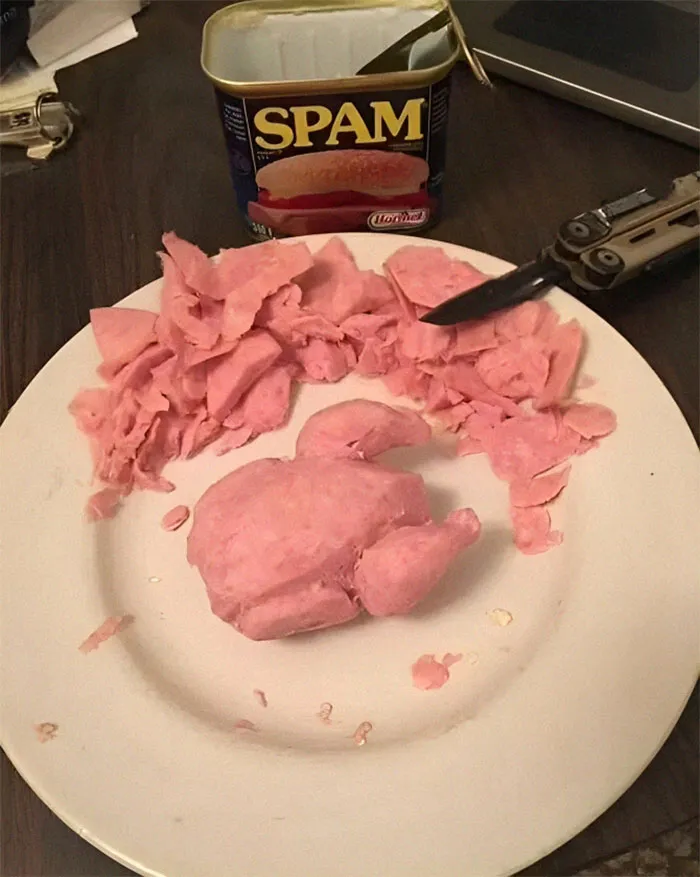 Сразу видно, что ветчина из индейки.