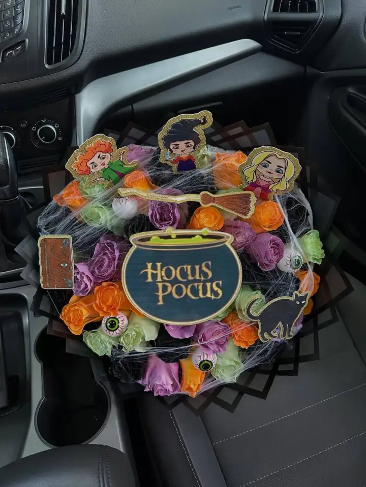 Букет с ведьмами из 