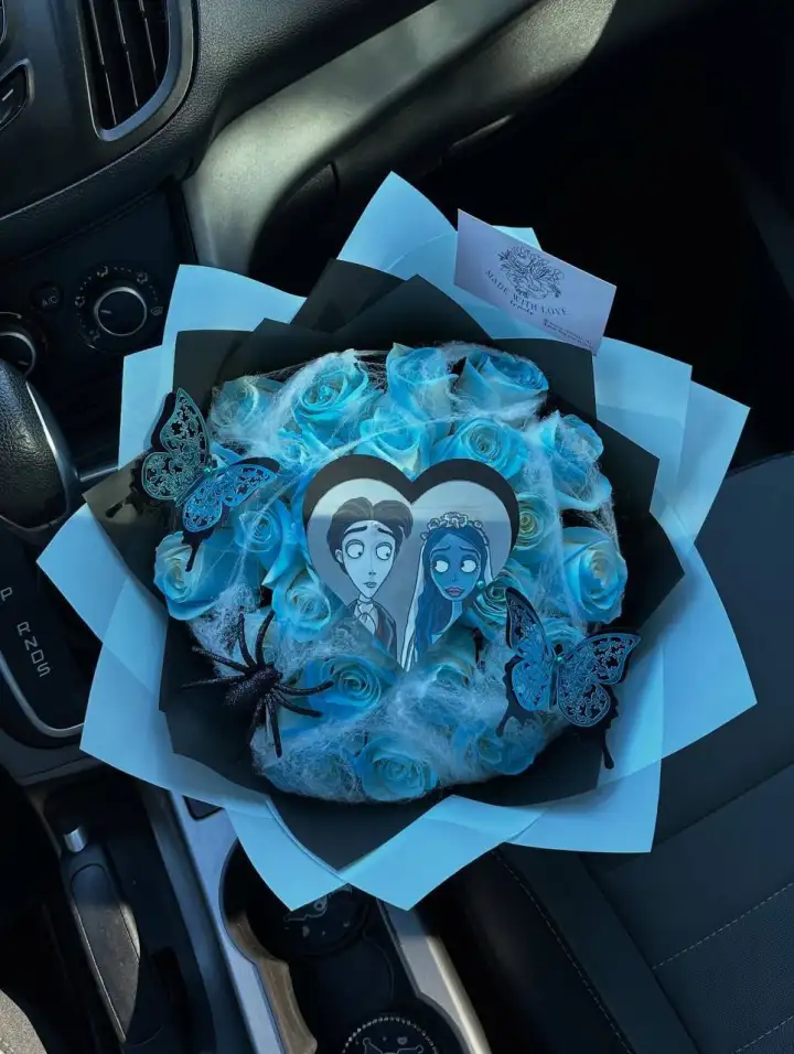 Цветы с Виктором и трупом невесты.