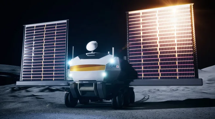 В качестве резервного источника питания луноход сможет использовать лунные батареи.