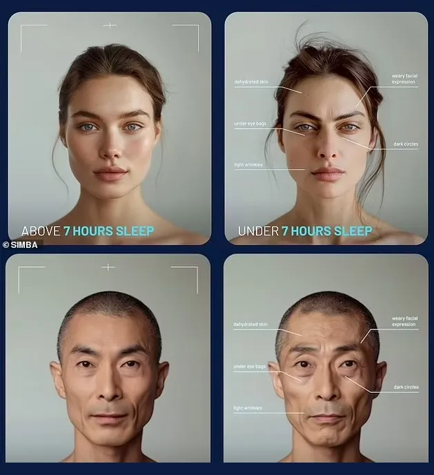 Нейросеть нарисовала, как недосып сказывается на внешности человека.