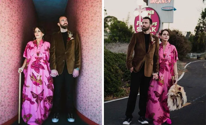 Свадьба в кимоно.