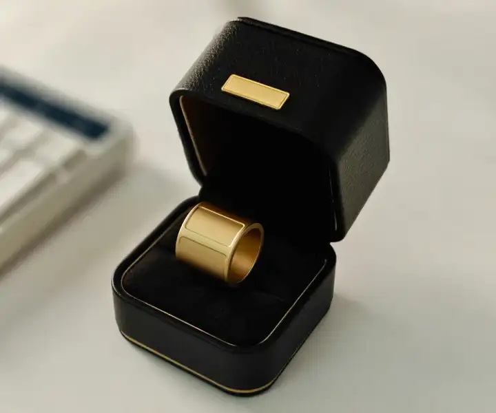 Устройство в портативном зарядном футляре.