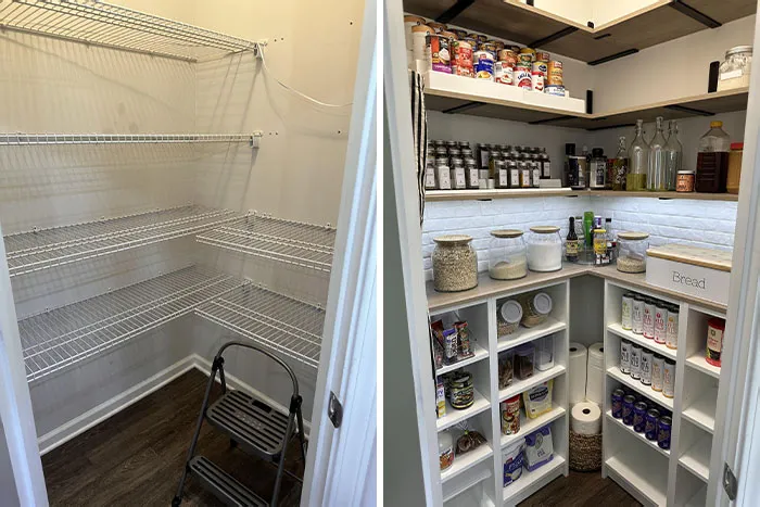 «Недавно я переделал кладовую».