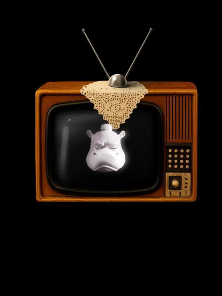 Бегемотик в виде 