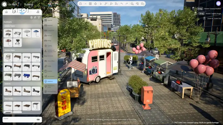 В InZOI возможность использовать ИИ есть в самой игре.