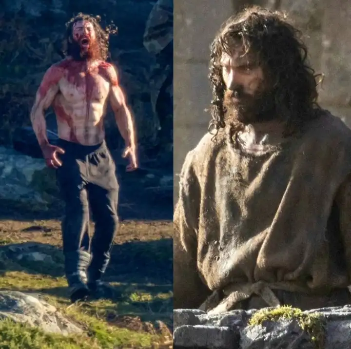 Фото со съемок фильма «Вервольф».