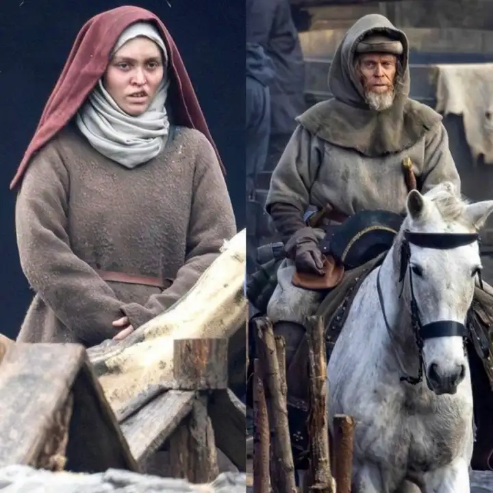 Фото со съемок фильма «Вервольф».