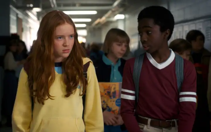 Кадр из сериала «Очень странные дела»