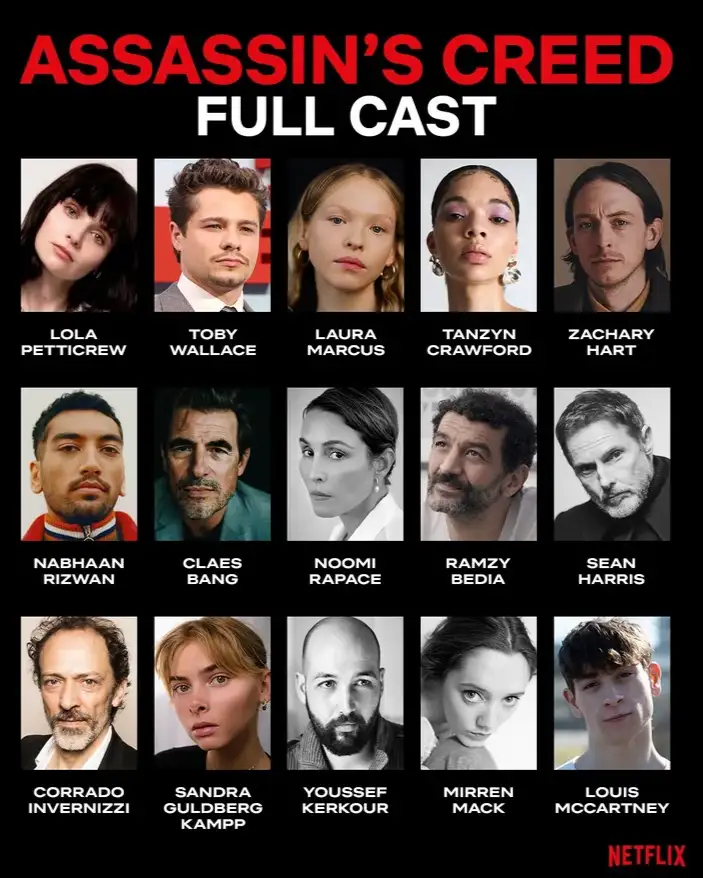 Список актёров сериала.