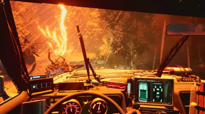 В игре вас ждёт настоящая адская гонка.