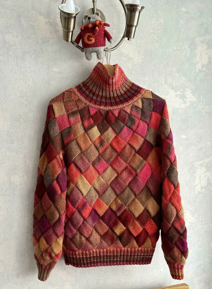 «Я связала этот свитер для своего друга».