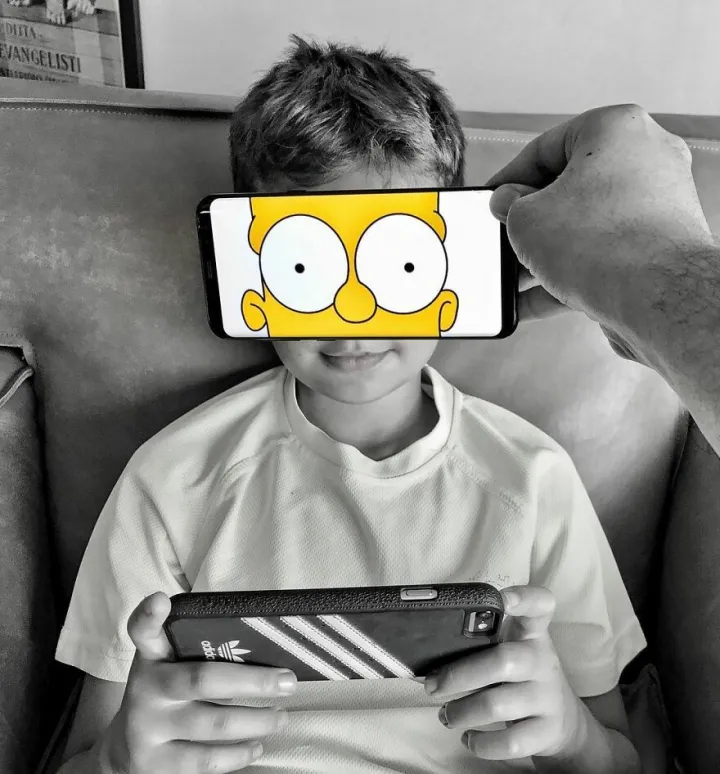 Немножко Барта Симпсона.