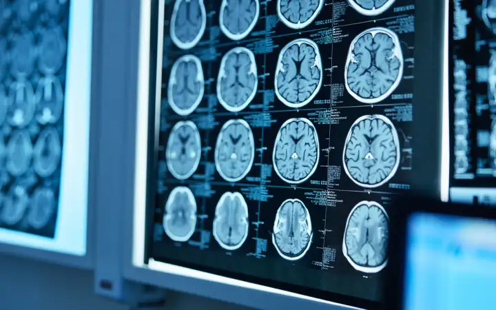 Мрт-снимки мозга.