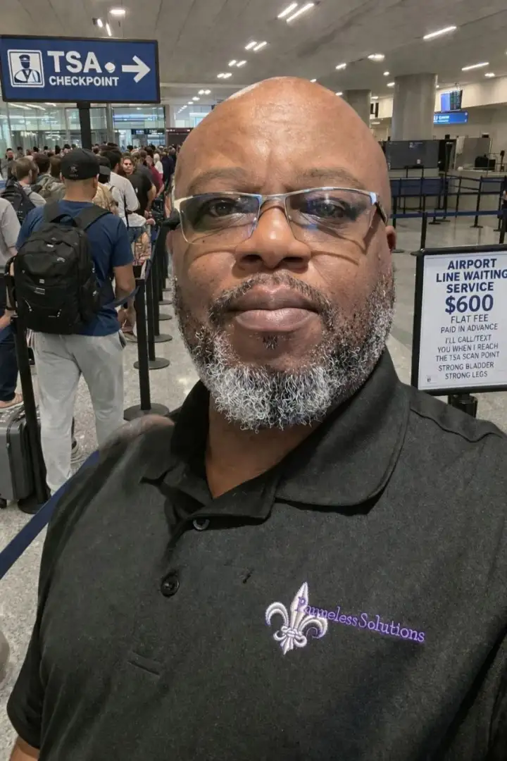 Мужчина сделал бизнес на очередях.