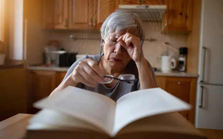 Задняя корковая атрофия.