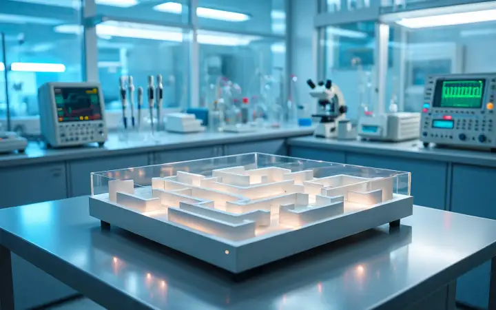 Арена для мышей в лаборатории.