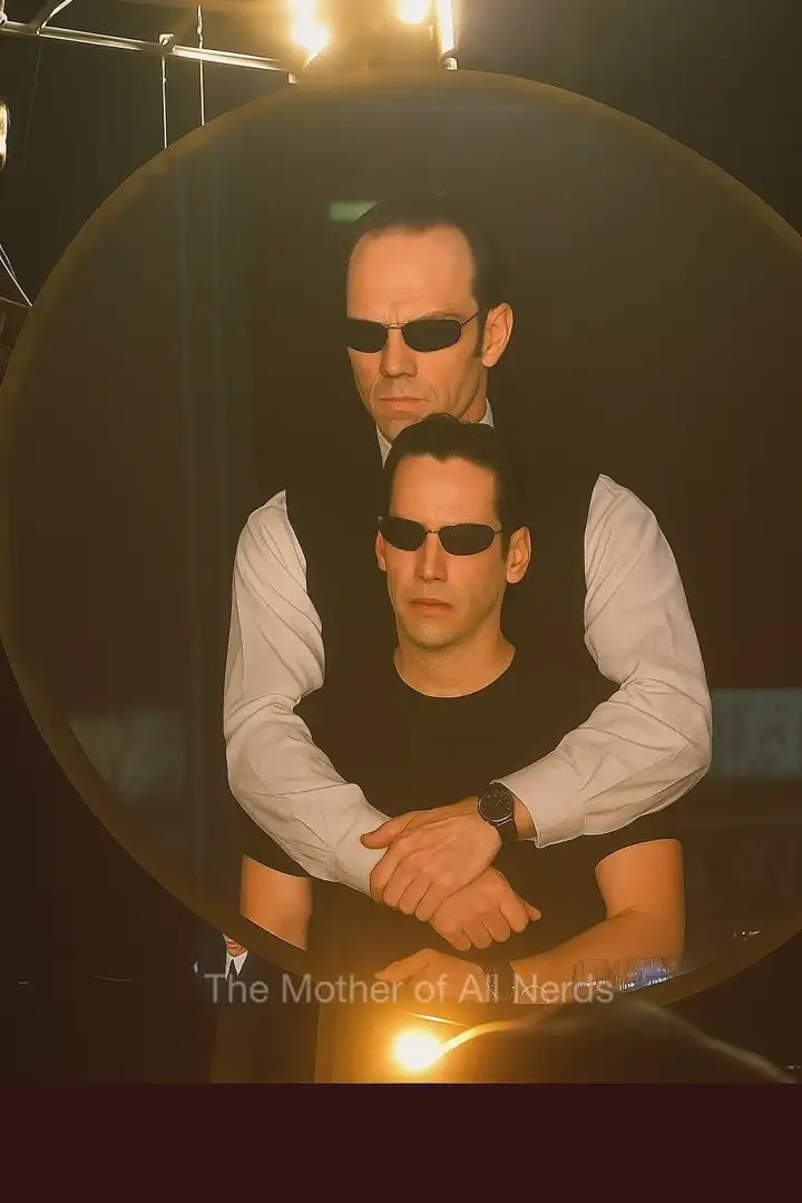 Агент Смит и Нео.