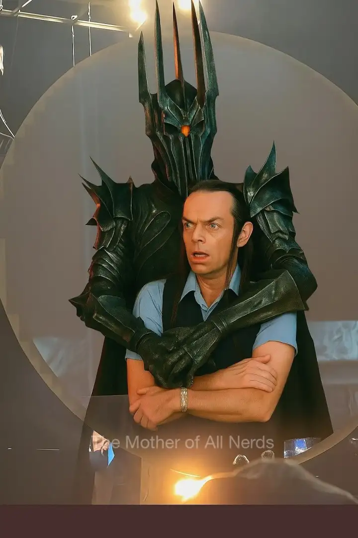 Саурон и Элронд.