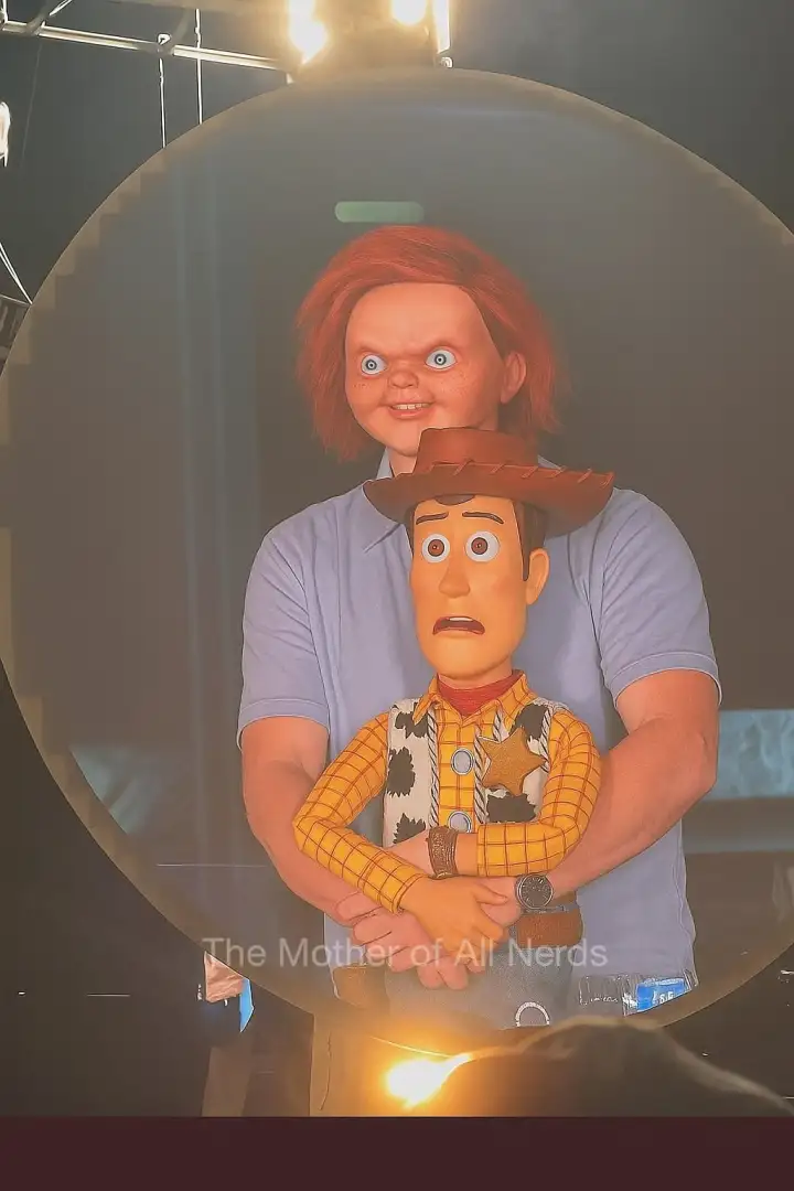 Кукла Чаки и Вуди.