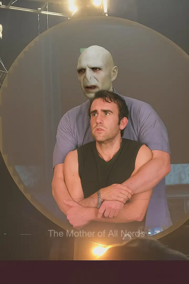 Волан-де-Морт и Невилл Долгопупс.