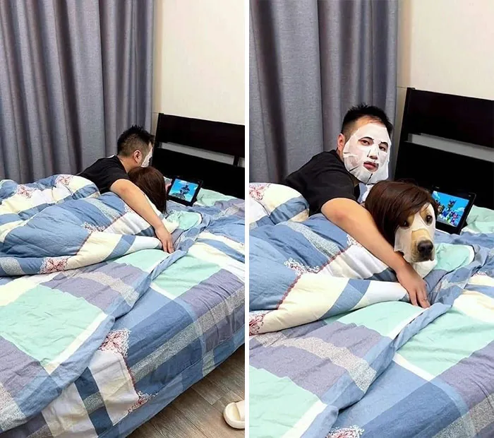 «Чего? Мы отдыхаем».