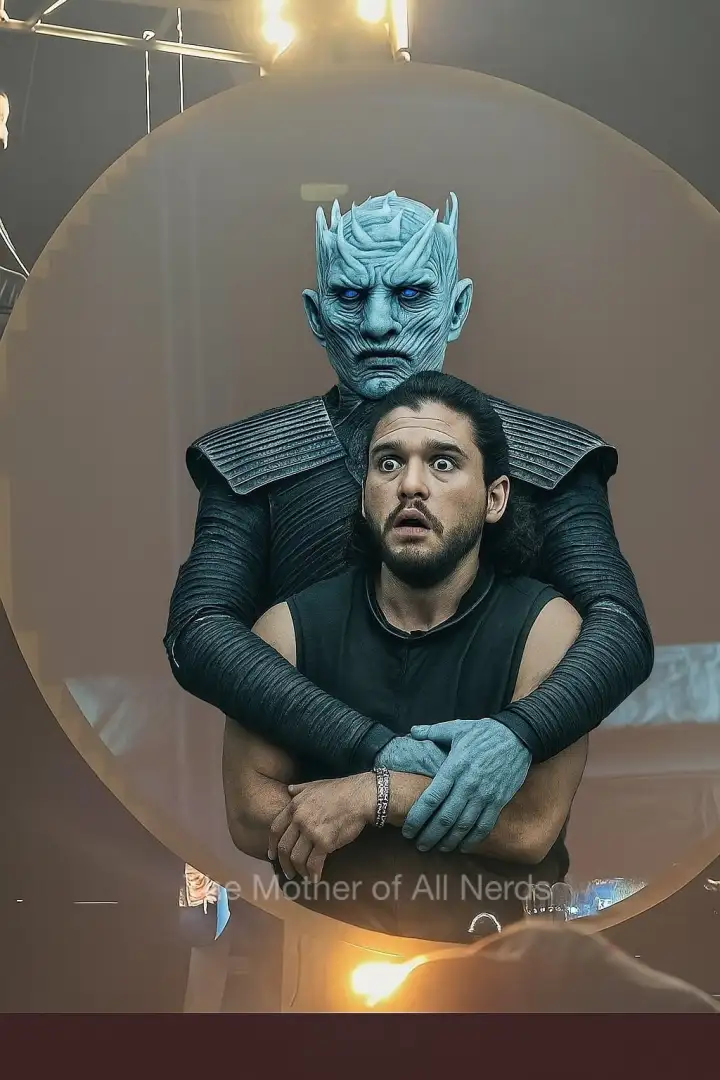 Король Ночи и Джон Сноу.