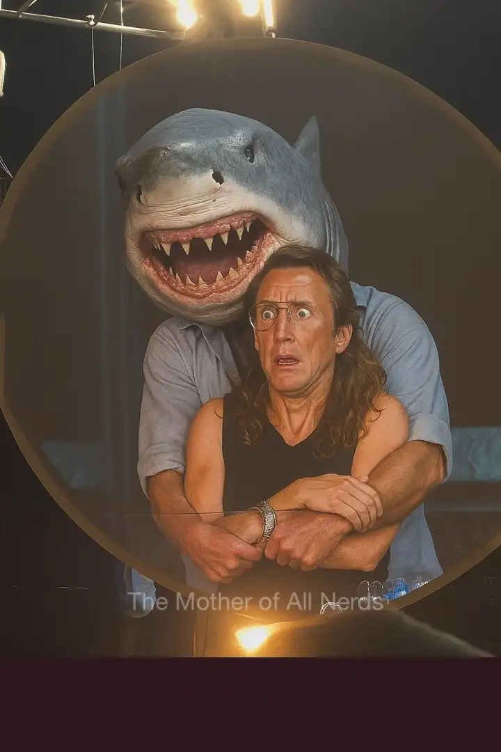 Акула и Мартин Броуди.