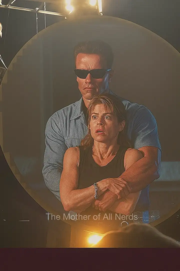 Терминатор и Сара Коннор.