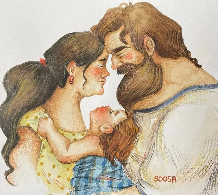 Счастливое семейство.