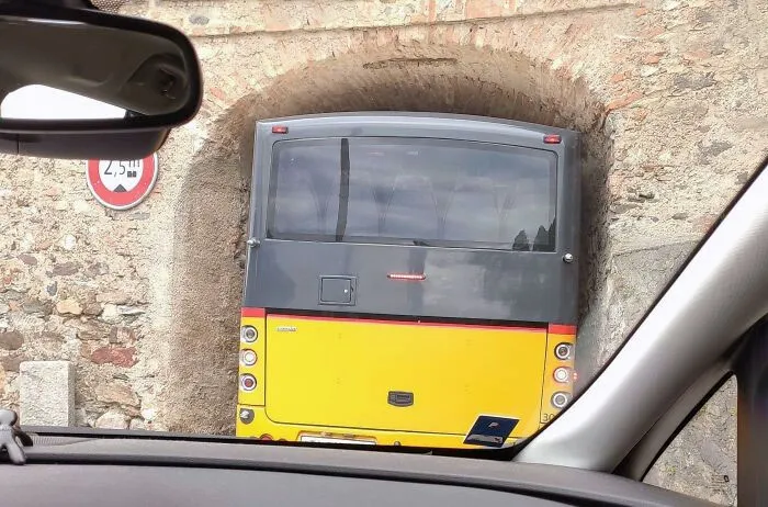 «Мастерство швейцарских водителей впечатляет».