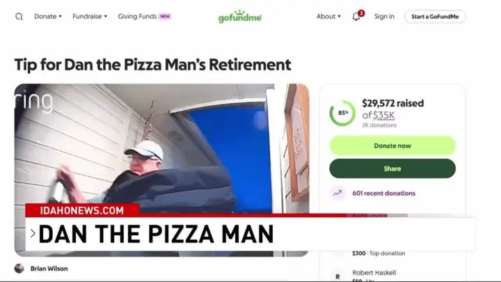 Сбор доставщику пиццы.