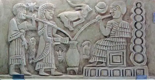 Древние шумеры пили пиво из-под пола с помощью трубочек.