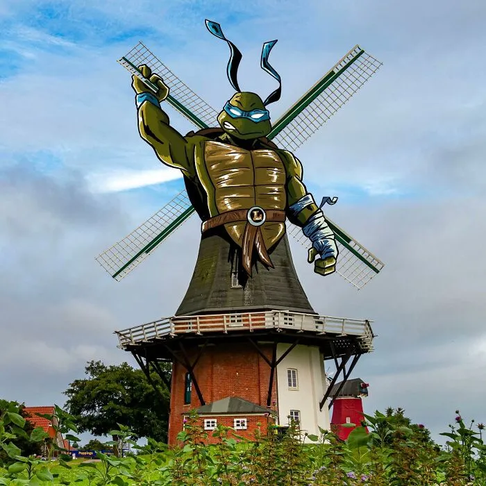 Черепашка-мельница.