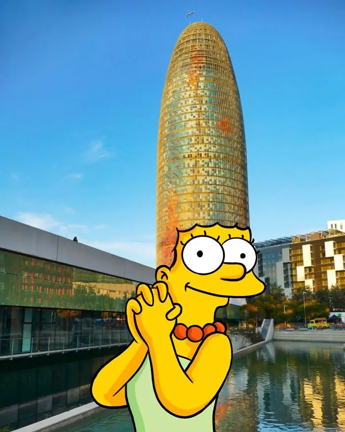 Мардж изменила прическу.